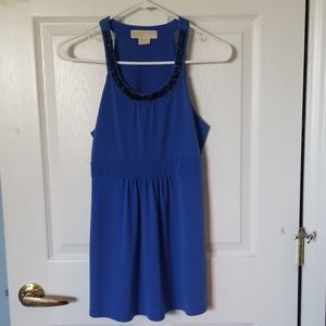 Blue Michael Kors tank style shirt